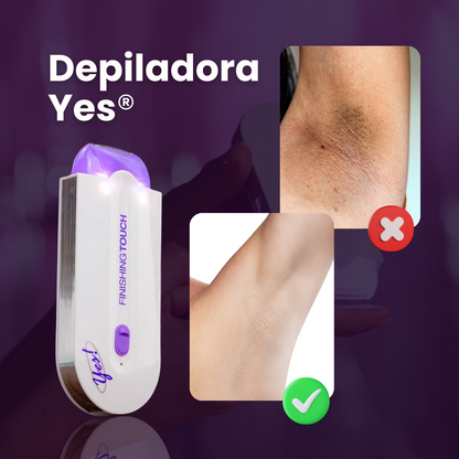 Depiladora Yes® Tecnología delicada para una piel perfecta